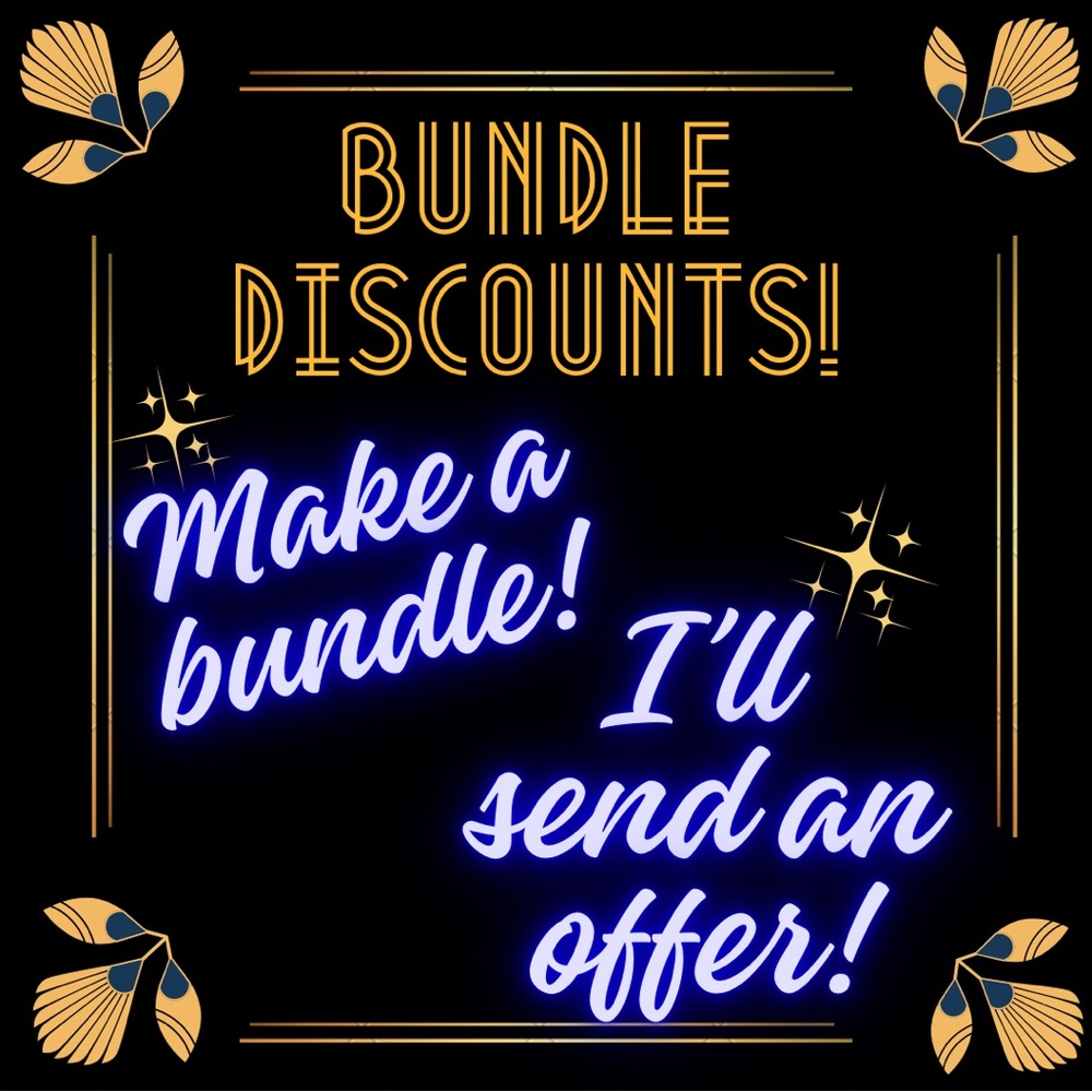 I ❤️ to give bundle discounts with cheaper shipping❣️